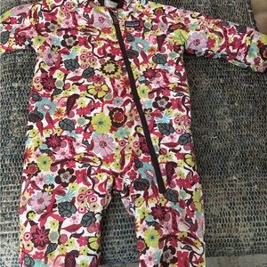 Patagonia reversible one piece snowsuit